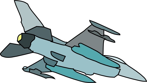 600x340 Military Fighter Plane Clip Art Free Vector In Open Office Drawing