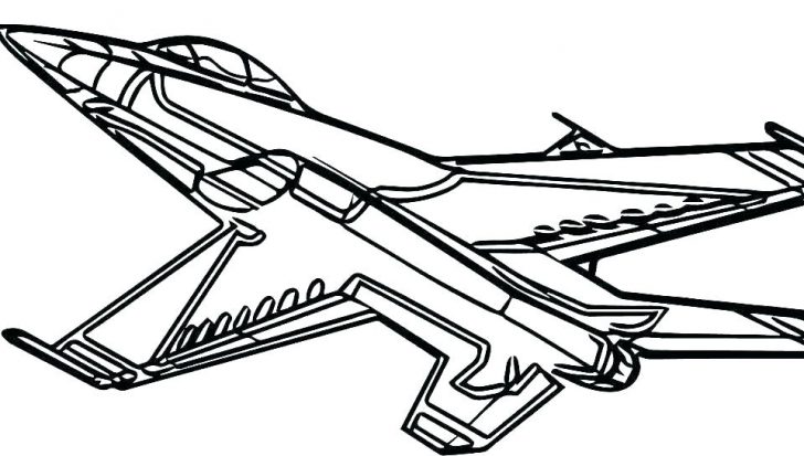 728x413 Airline Jet Airplane Coloring