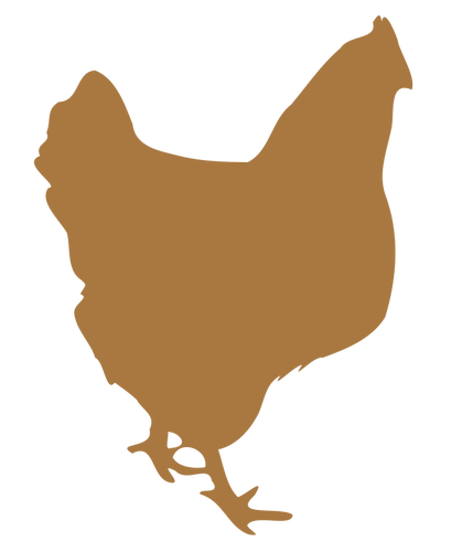 409x500 Hen Vector Drawing Transparent Png Clipart Free Download