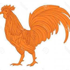 300x300 Photostock Vector Sign Rooster Hen And Chicken Series Of Farm