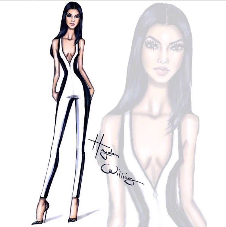 750x753 Hayden Williams Fashion Sketches Hayden Williams