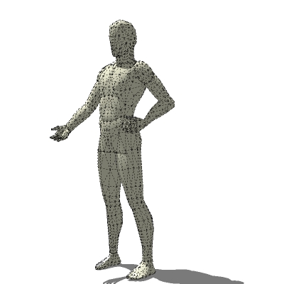400x400 poseable male model formfonts models textures poseable human