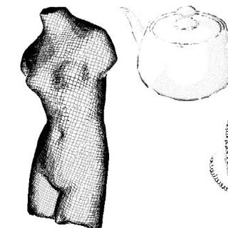 320x320 Silhouettes And Hatching Patterns On Smooth Surfaces The Models