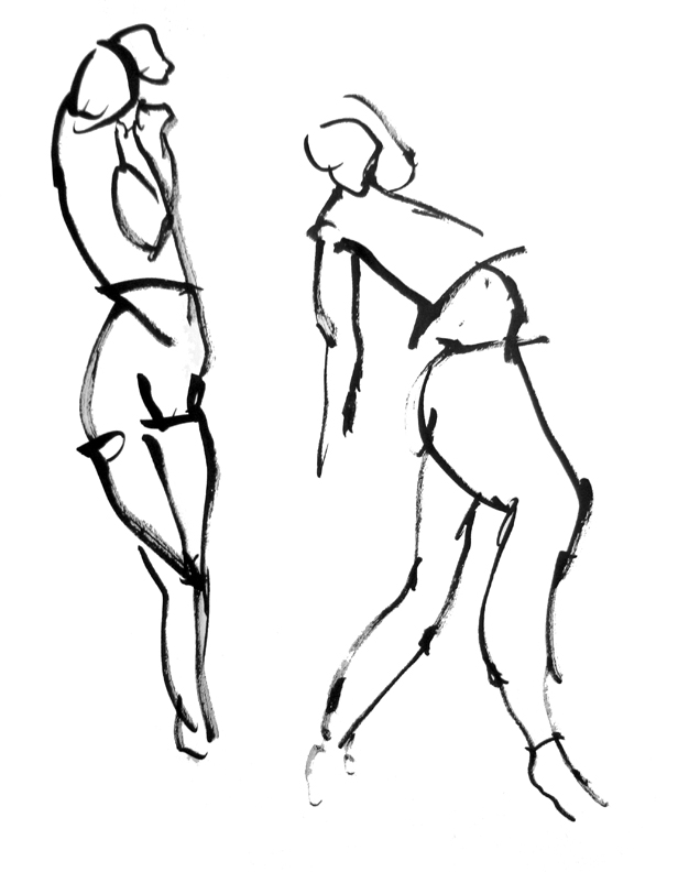 Figure Drawing Models Free download on ClipArtMag
