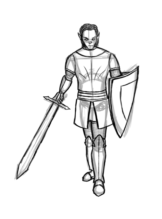 535x720 Character Drawing