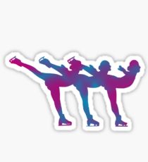 210x230 Figure Skating Drawing Stickers Redbubble