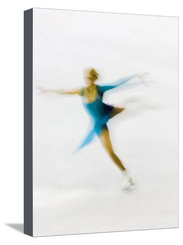 365x488 Blurred Action Of Woman Figure Skater, Torino, Italy Photographic