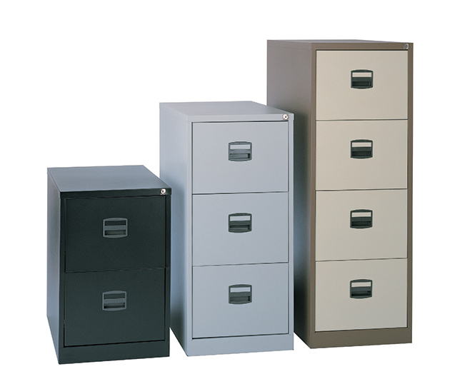 658x538 Dams Draw Contract Filing Cabinet Grey Elite Office