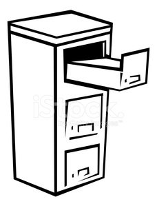 228x299 Cabinet With Open Stock Vectors