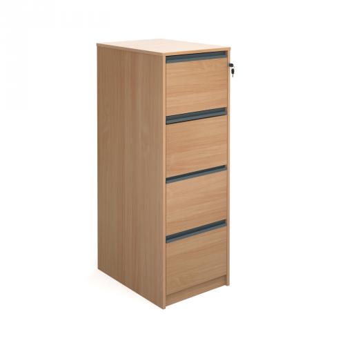 500x500 draw filing cabinet all beech