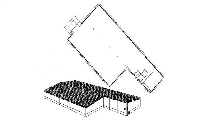 650x400 Drawing Of Building Design In Dwg