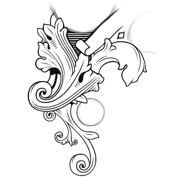 Filigree Drawing | Free download on ClipArtMag