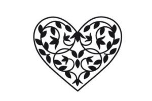 300x200 Filigree Heart Clipart Clipart Portal