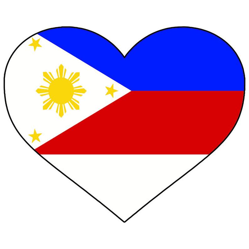794x794 philippines heart shaped flag filipino asia asian country etsy