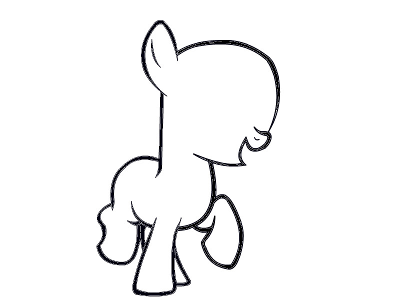 800x600 Filly Base A Fan Art Speedpaint Drawing