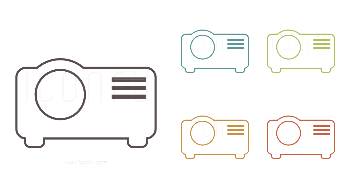 1200x600 Projector Icon