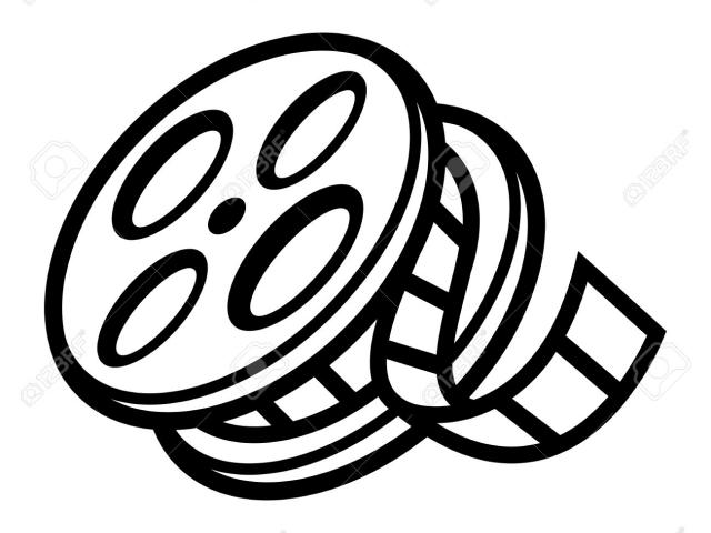 640x480 Filmstrip Clipart Cinema Reel