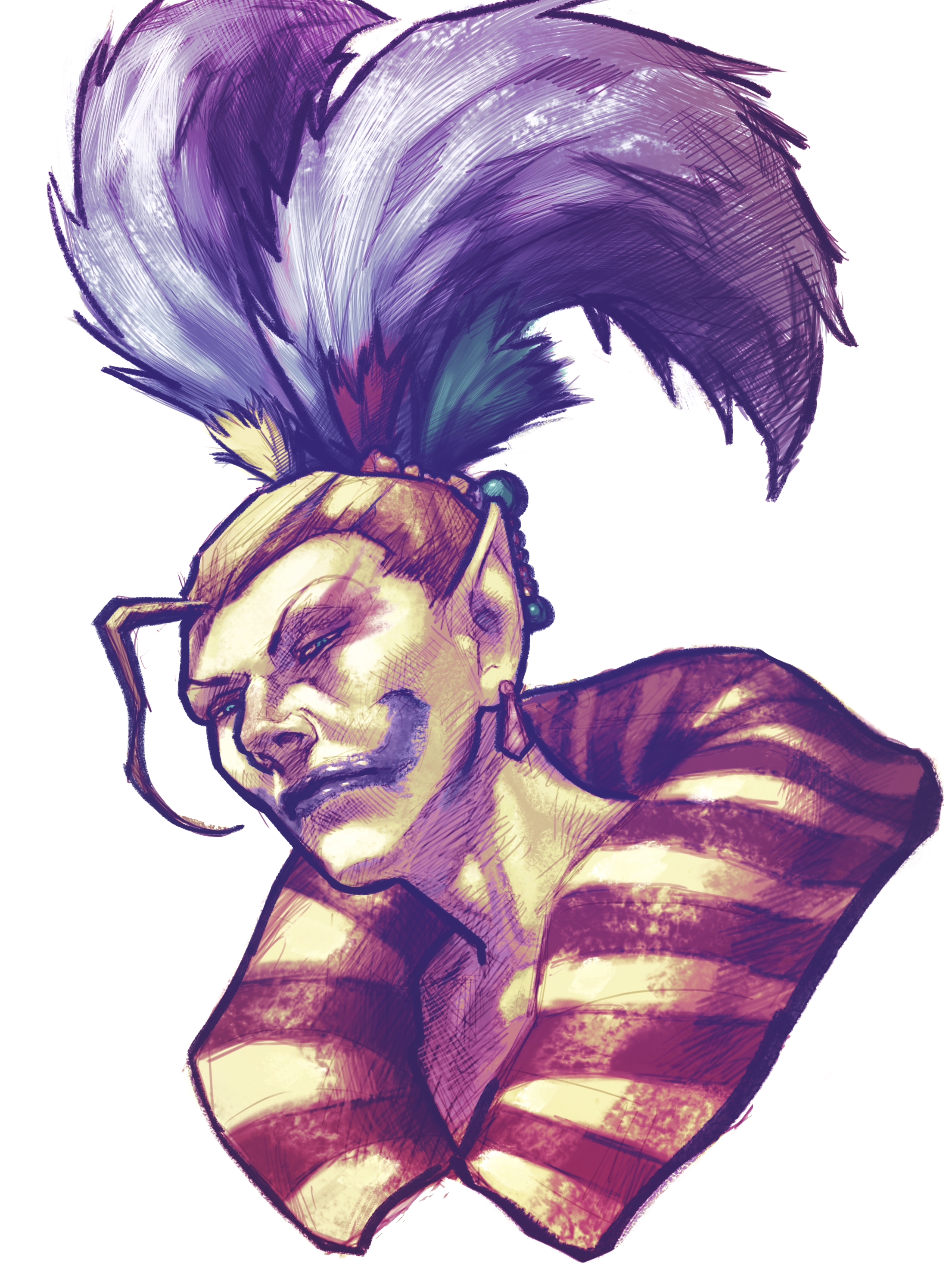 2210x2932 I'm Drawing A Gaming Villain For Every Day Of October, Day Was