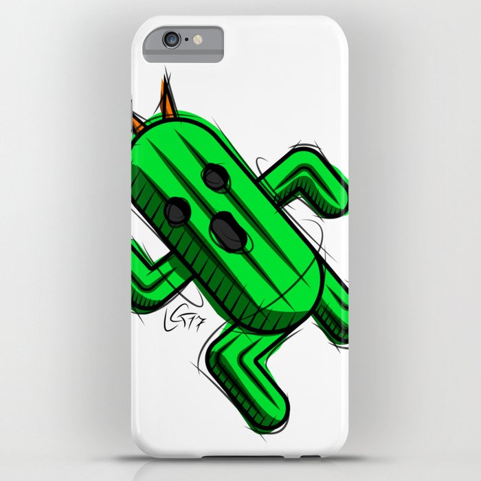 700x700 cactuar digital drawing, games art, kyactus, final fantasy art