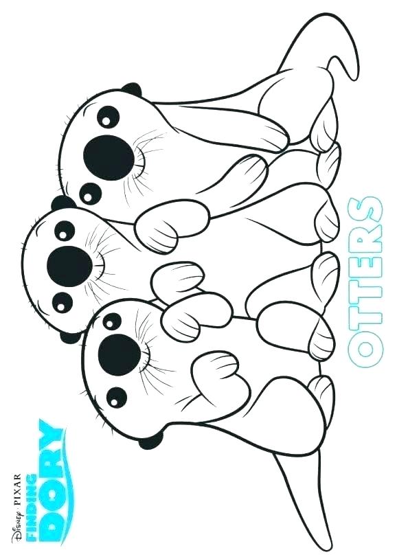 594x814 Finding Dory Coloring Pages