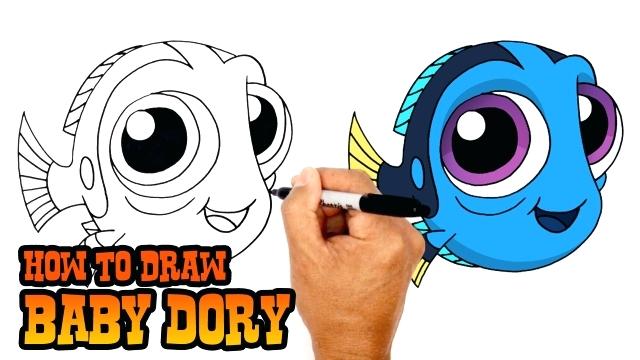 640x360 How To Draw Dory How To Draw Doraemon