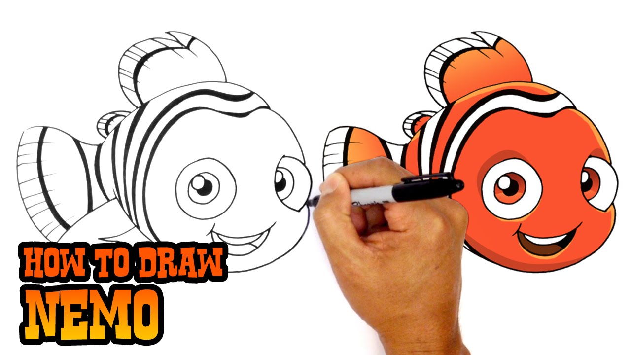 1280x720 how to draw nemo finding nemo