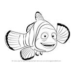 150x150 Learn How To Draw Marlin From Finding Nemo