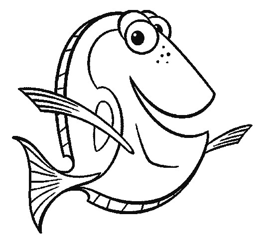 526x484 Finding Nemo Drawings Coloring Pages Coloring Pages