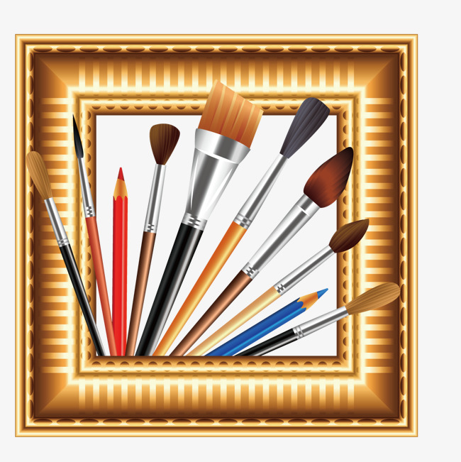 650x651 Fine Drawing Tools, Tools Vector, Fine, Painting Png And Vector