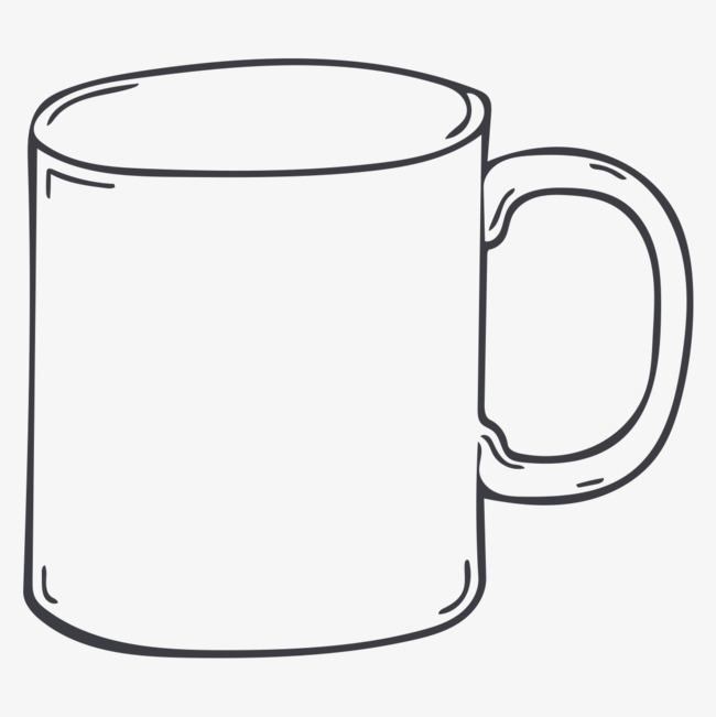 650x651 hand drawing cup, cup clipart, hand painting, cup png image