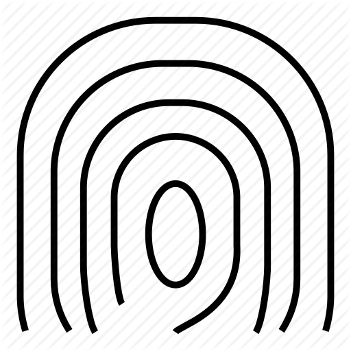 512x512 Fingerprint Identity Transparent Png Clipart Free Download