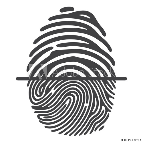 500x500 Black Fingerprint System