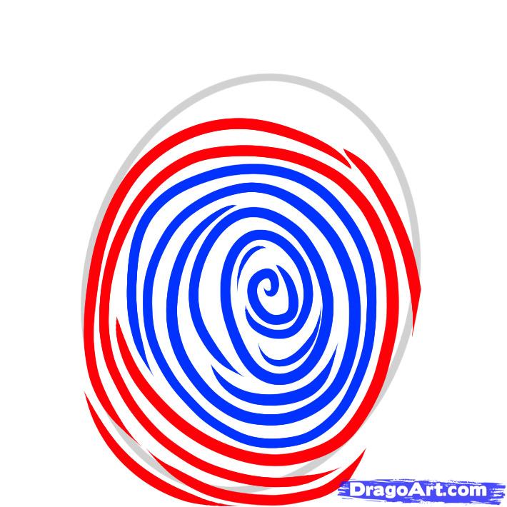 710x710 draw a fingerprint, fingerprint, step