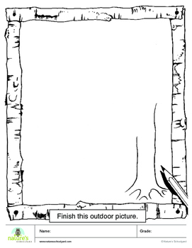 271x350 Finish This Outdoor Picture Drawing