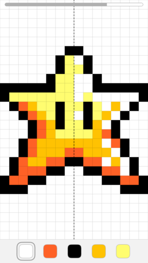 300x533 Symmetry Finish The Symmetrical Drawing On The App Store