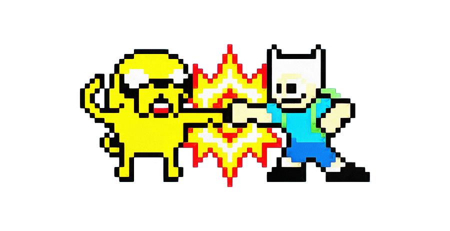 900x462 jake and finn drawing