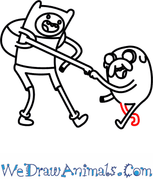300x350 How To Draw Finn And Jake From Adventure Time