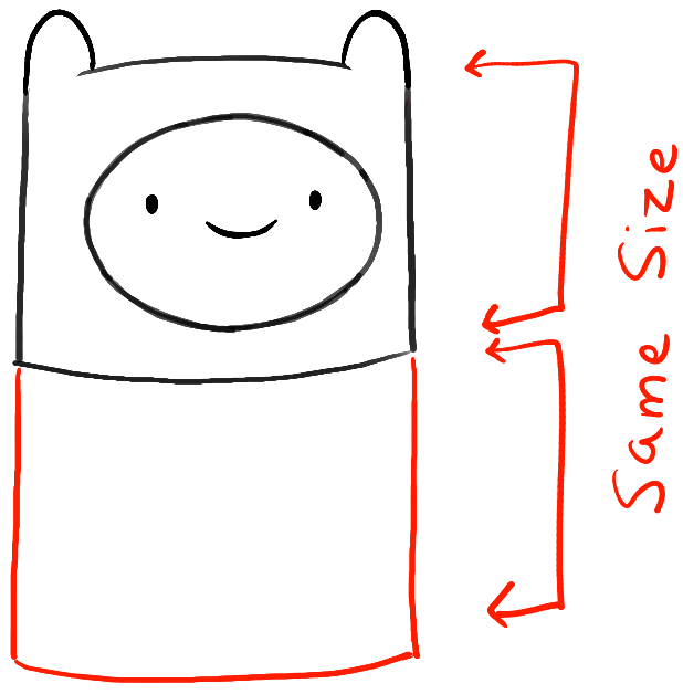 618x628 How To Draw Finn From Adventure Time With Simple Step