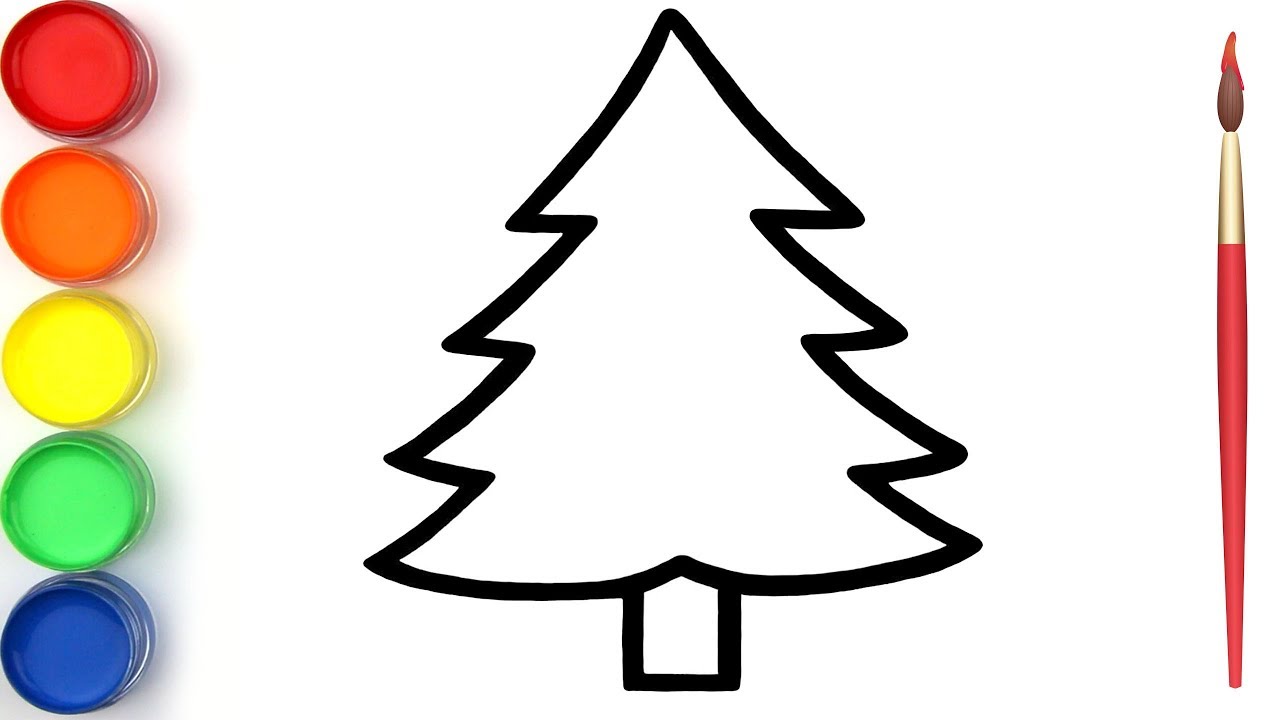 Fir Tree Drawing | Free download on ClipArtMag