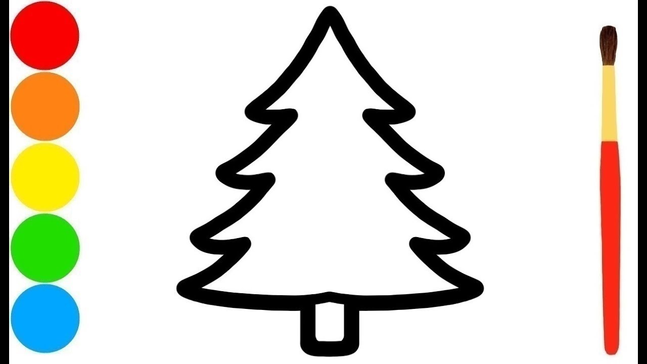 Fir Tree Drawing | Free download on ClipArtMag