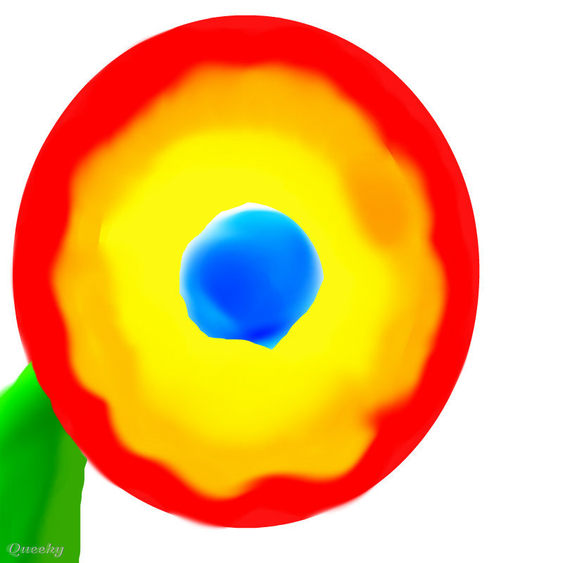 800x800 Ice And Fire Flower A Fan Art Speedpaint Drawing