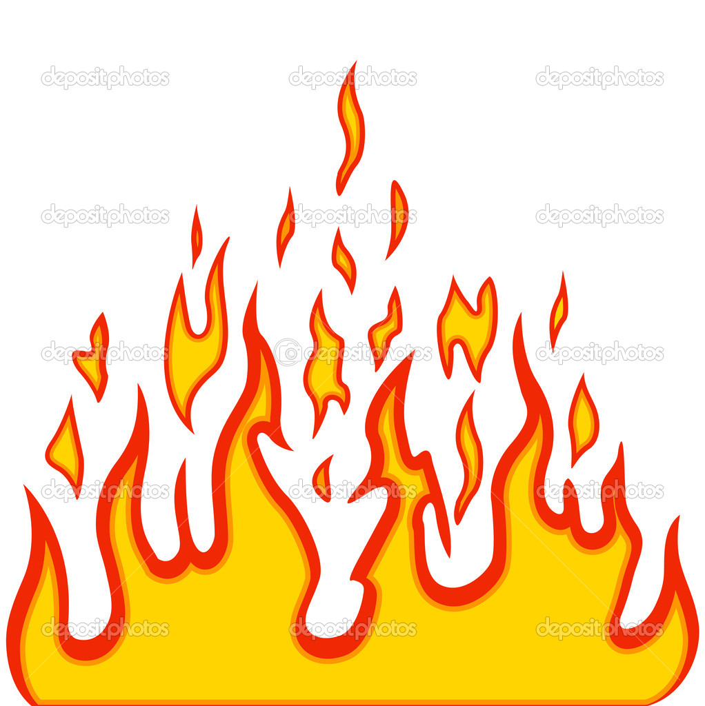 1022x1024 Fire Background Clipart