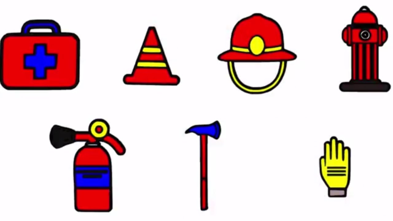 1280x720 How To Draw A Fire Fighting Equipment For Drawing
