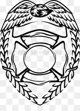 260x360 Fire Department Badge Png