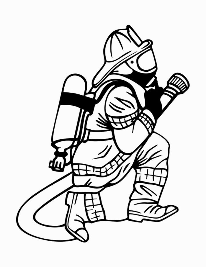 720x931 Fireman Coloring Pages Coloring Pages Firefighter Clipart