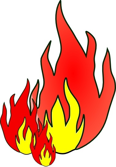 378x542 Fire Clip Art Free Vector In Open Office Drawing