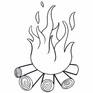 320x320 Hd Campfire Clipart Api