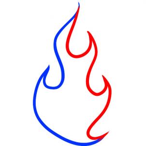 302x302 How To Draw How To Draw Fire
