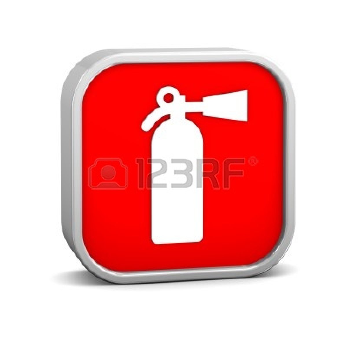 1200x1200 Fire Extinguisher Drawing