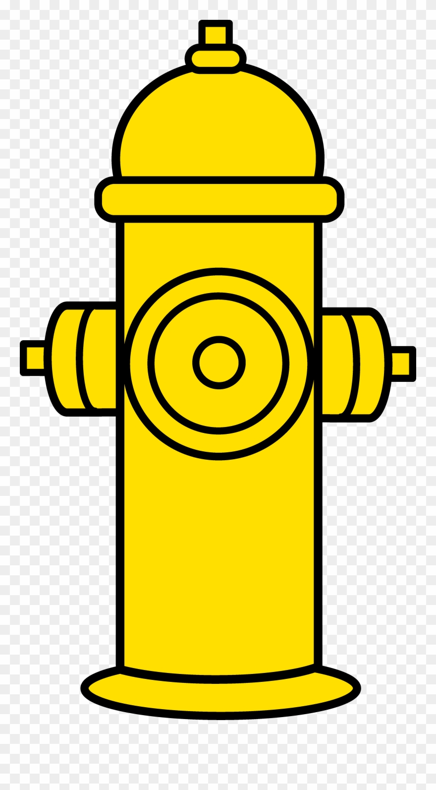 880x1593 Fire Hydrant Clipart Free